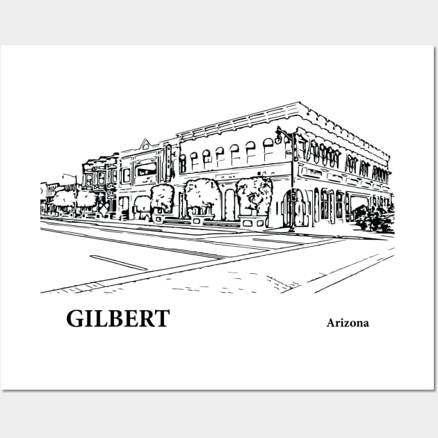 Gilbert - Arizona Wall Art by Lakeric